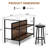 Grondin 47.24" Iron Kitchen Island Set-964939967