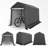 7 Ft. W x 12 Ft. D Steel Pop-Up Canopy