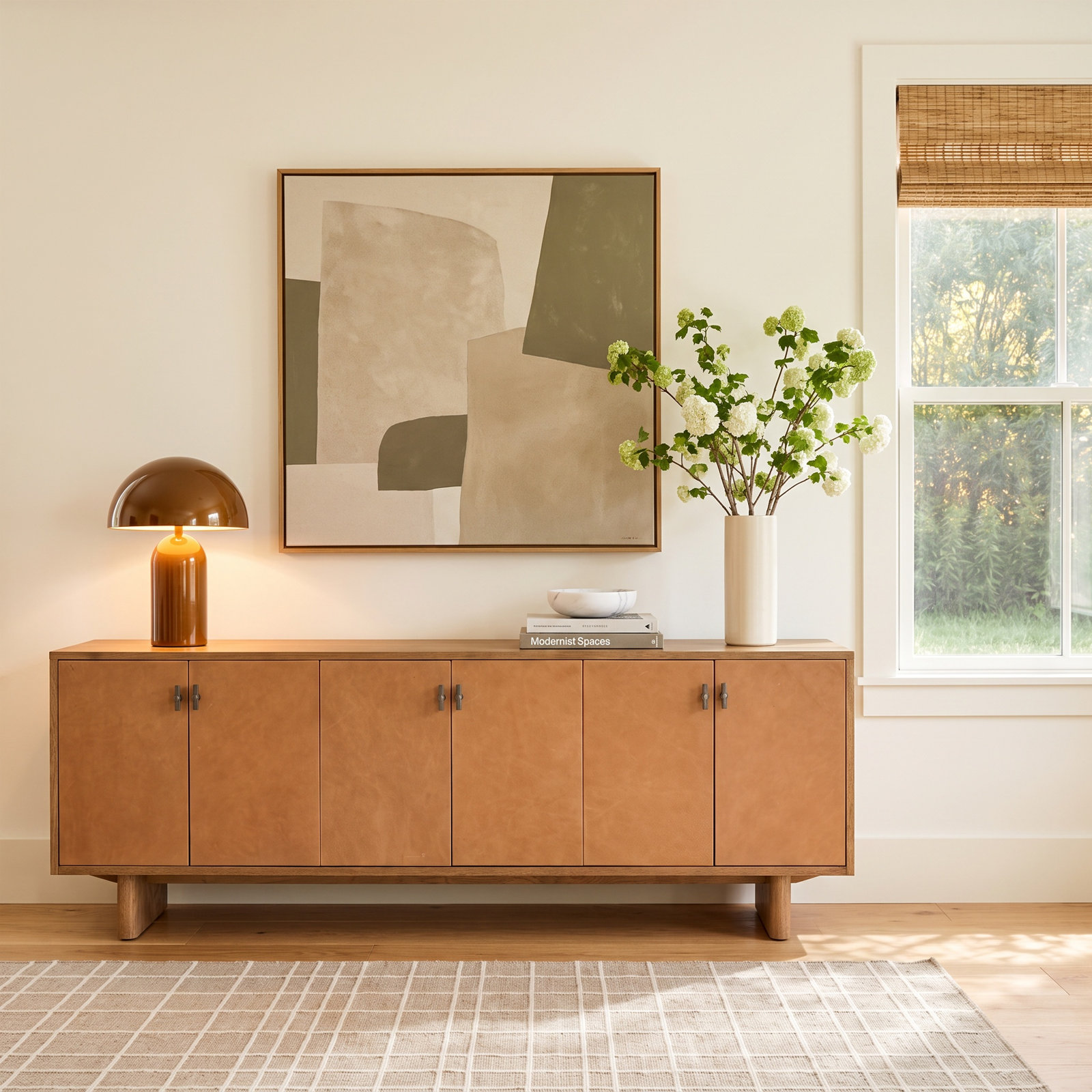 Kellie 78 " Oak TV Stand