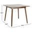 Table de salle à manger 36 "Jakob-1466223337
