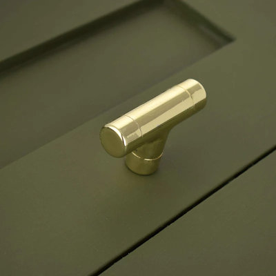 Brass High Polish T Knob
