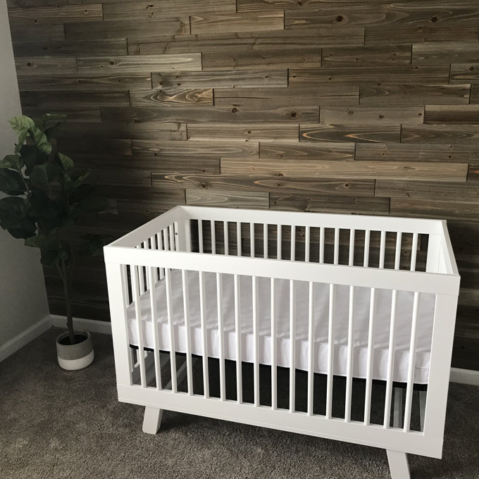 Babyletto Hudson Gray And White Crib Modern Hudson Drawer Changing