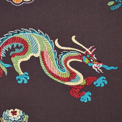 Hanlun Dragon Embroidery Fabric
