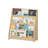 34.64''H X 31.49'' W 4-Shelf Bookcase