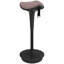 Tabouret réglable sans dossier, tabouret réglable, brun