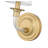 Ain 1 Light Wall Sconce in Rubbed Brass-1890822164