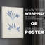 Blue Marine Algae I - Impression sur toile seulement - NON CADRE-497416227