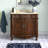 Burnet 36'' Single Bathroom Vanity with Marble Top-31299066