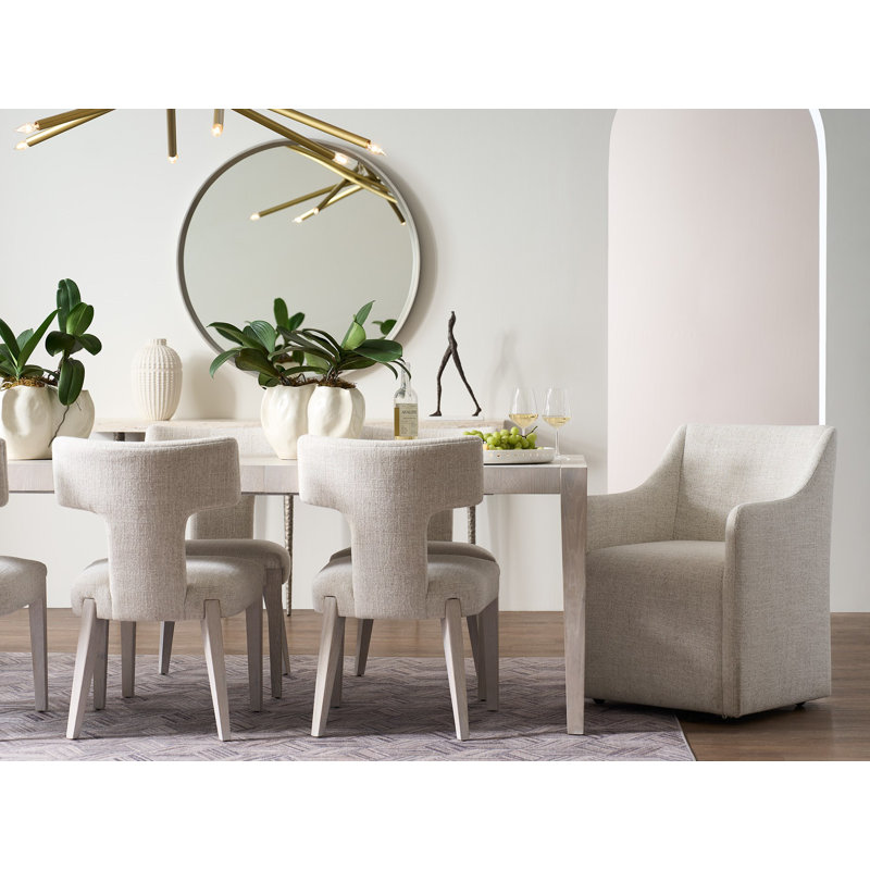 Avaline Rectangular Dining Table, White Oak