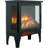 17 Inch Freestanding Electric Fireplace Stove Heater With 3D Flame Effect