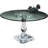 Corinthian Round Glass Top Dining Table
