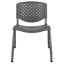 Chaises de vestibule empilables en plastique avec dossiers perforés Oliverson-809560535-848270531