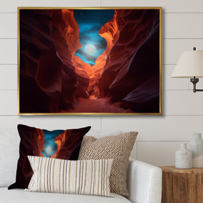 Magical Lower Canyon I sur impression sur toile