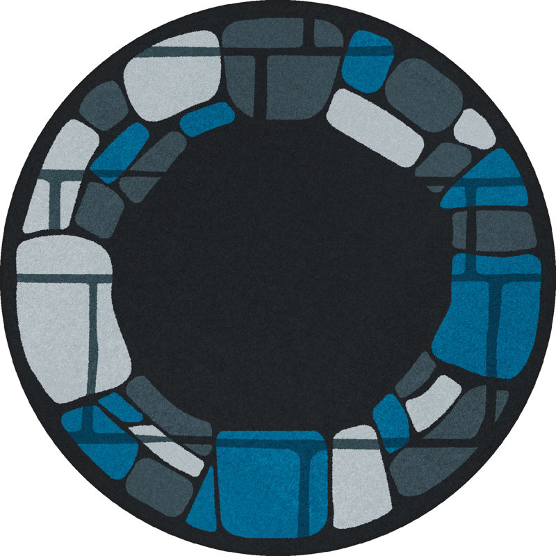 Tapis Kid Essentials Biostones, Rond 5 pi 4 po