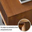 Meuble télé simple en bois massif-107439793