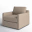 Hampton Upholstered Swivel Armchair