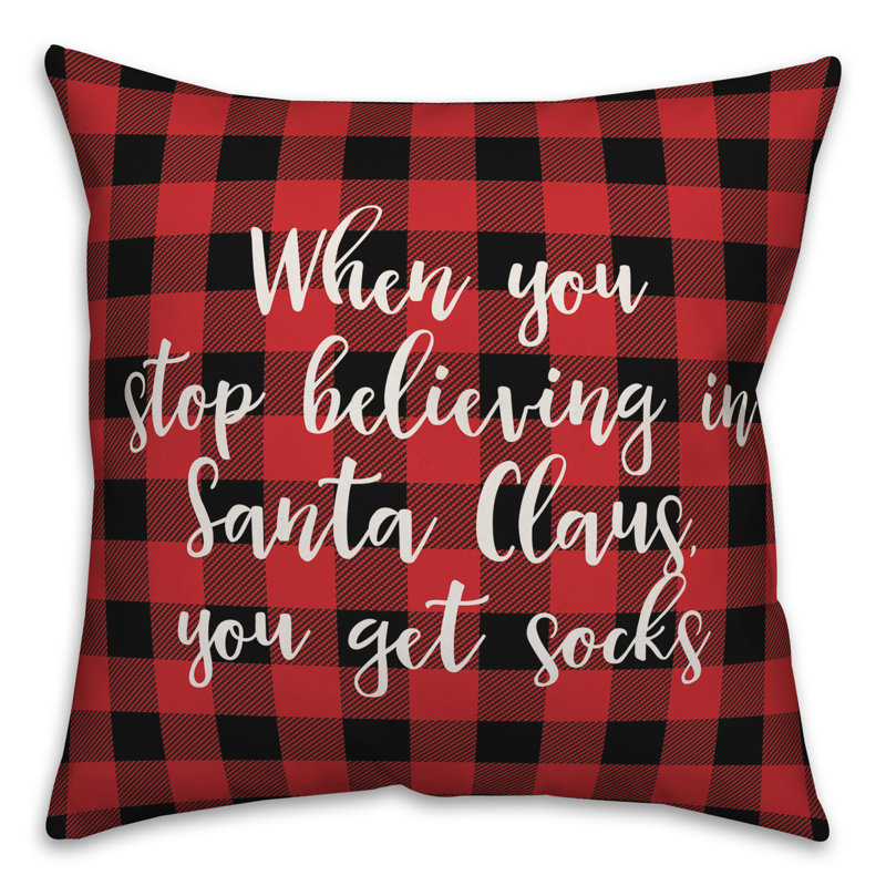 Plaid Throw Pillow, Pillow Cover