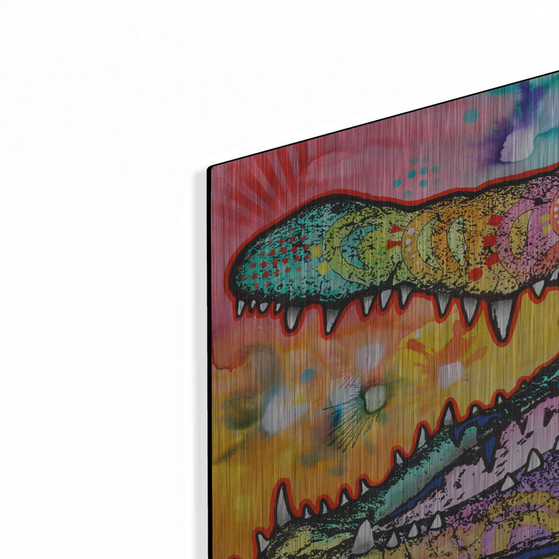 «Alligator» par Dean Russo, H 12 po x l 16 po