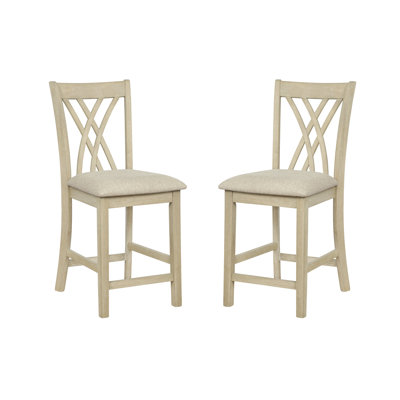 Tabourets de comptoir rembourrés Asherton
