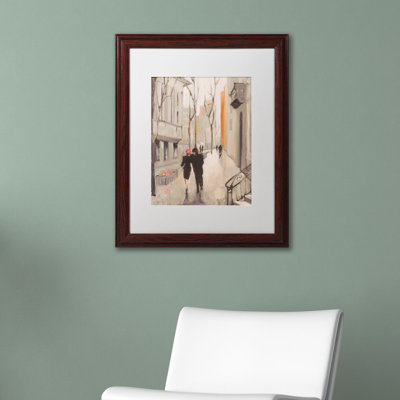 " Village Promenade Neutral " Acrylic Print