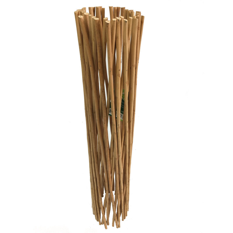Treillage extensible en bois de saule pelé, H 24 po x l 36 po x P 1 po