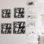 Décoration abstraite murale abstraite moderne à lignes abstraites-124839605-124839609