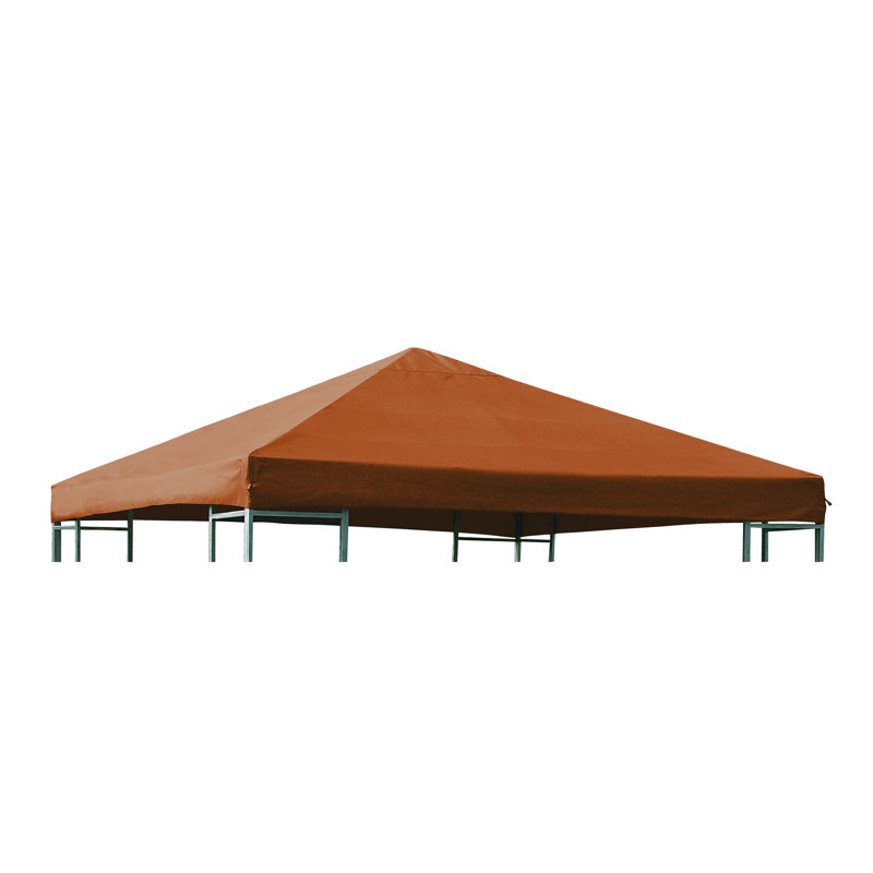 Dakota Fields Fabric Replacement Canopy for Gazebo, Orange