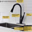 Robinet de cuisine avec douchette extractible