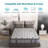 14" Queen Size Firm Euro Top Memory Foam Hybrid Mattress