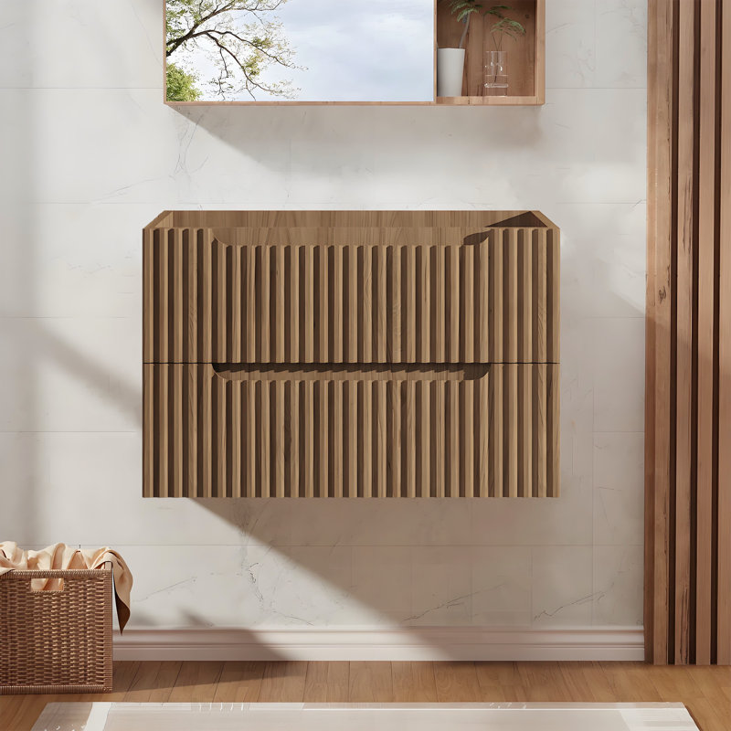 Meuble-lavabo mural flottant 30 po