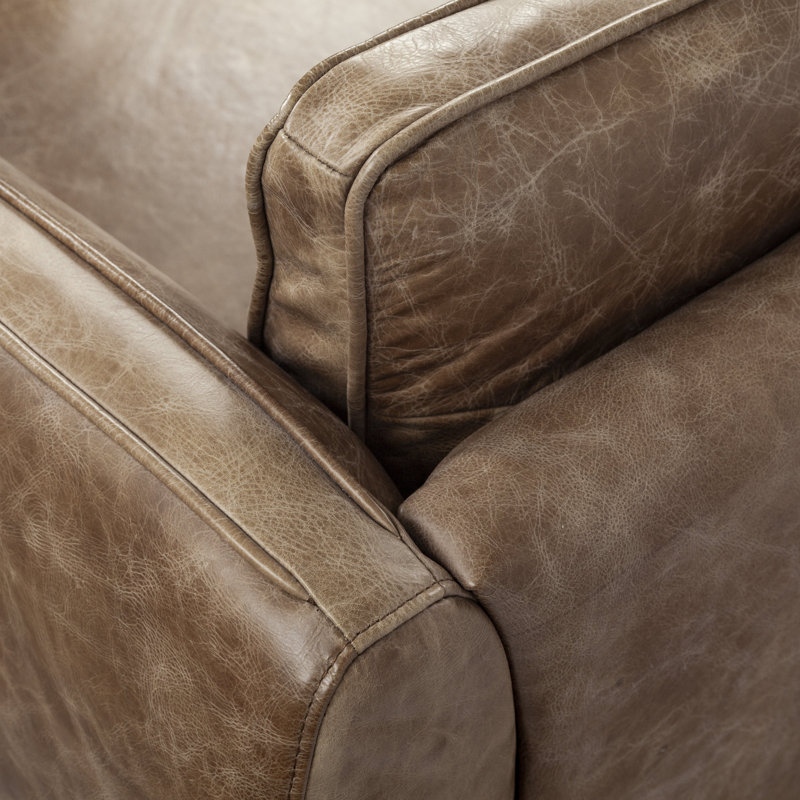 Maag 83.50'' Leather Sofa