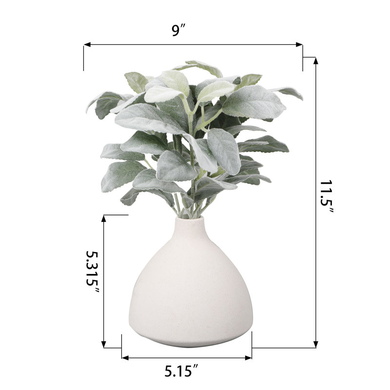 Kline plante décorative en pot 13 po Kline