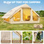 Ensemble de lit et tente pliable