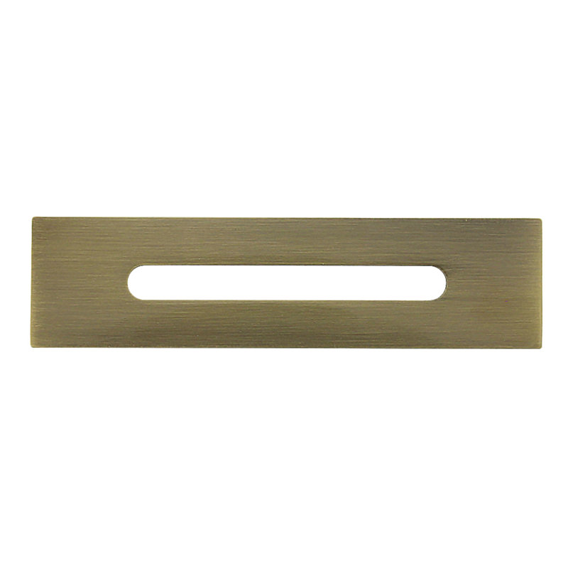 Kingston Brass Made To Match Bathtub Overflow Hole Cover, Brushed Nickel