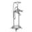 Triple Handle Floor Mounted Tub Filler With Handshower-50703377