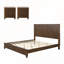 Ensemble de chambre à coucher 3 pièces avec lit et 2 tables de chevet-845196800-845196802