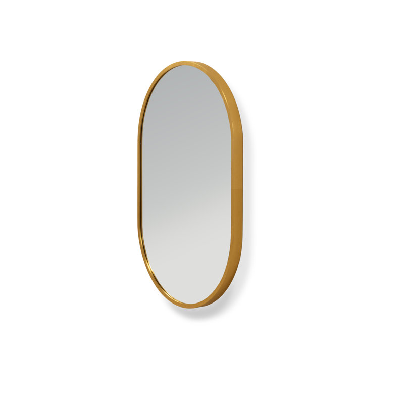 Nickalls Metal Oval Mirror