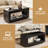 Lift Top Rectangular Wood Coffee Table with Dual-Layer Storage for Living Room-1464661093