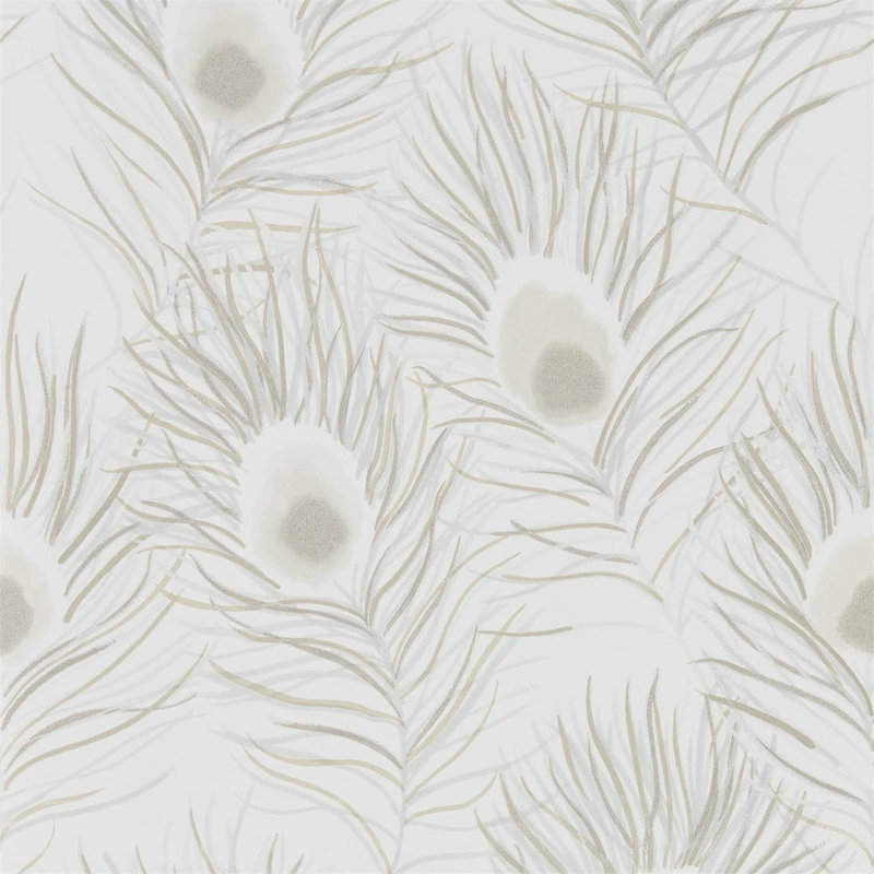 Orlena 10.05m x 52cm Powder Wallpaper Roll, Pearl