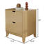 Table de chevet 2 tiroirs Ashwaq