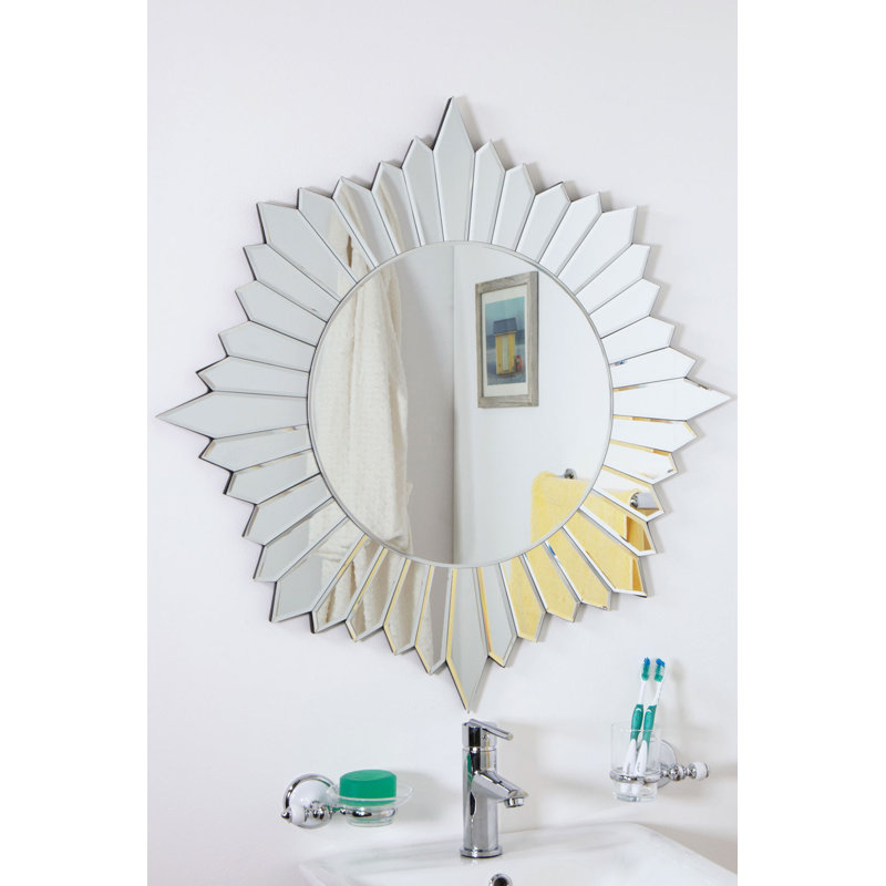 Chiu Glass Flat Wall Mirror