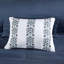 Literie pour lit simple avec édredon - imprimé médaillon bleu marine, coussin décoratif doux, drap complet, motif au choix élégant et tendance, bordures brodées, polyvalent