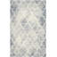 Tapis gris / ivoire en laine touffeté à motif géométrique Daviston-629091418
