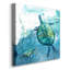 «Island Swim II», reproduction sur toile tendue-1085814625