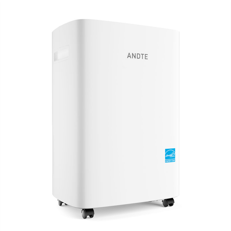 Andte 80 Pint Portable Dehumidifier, 1,400 Sq. Ft Coverage, 1.32 Gal Tank, Energy Star, 35