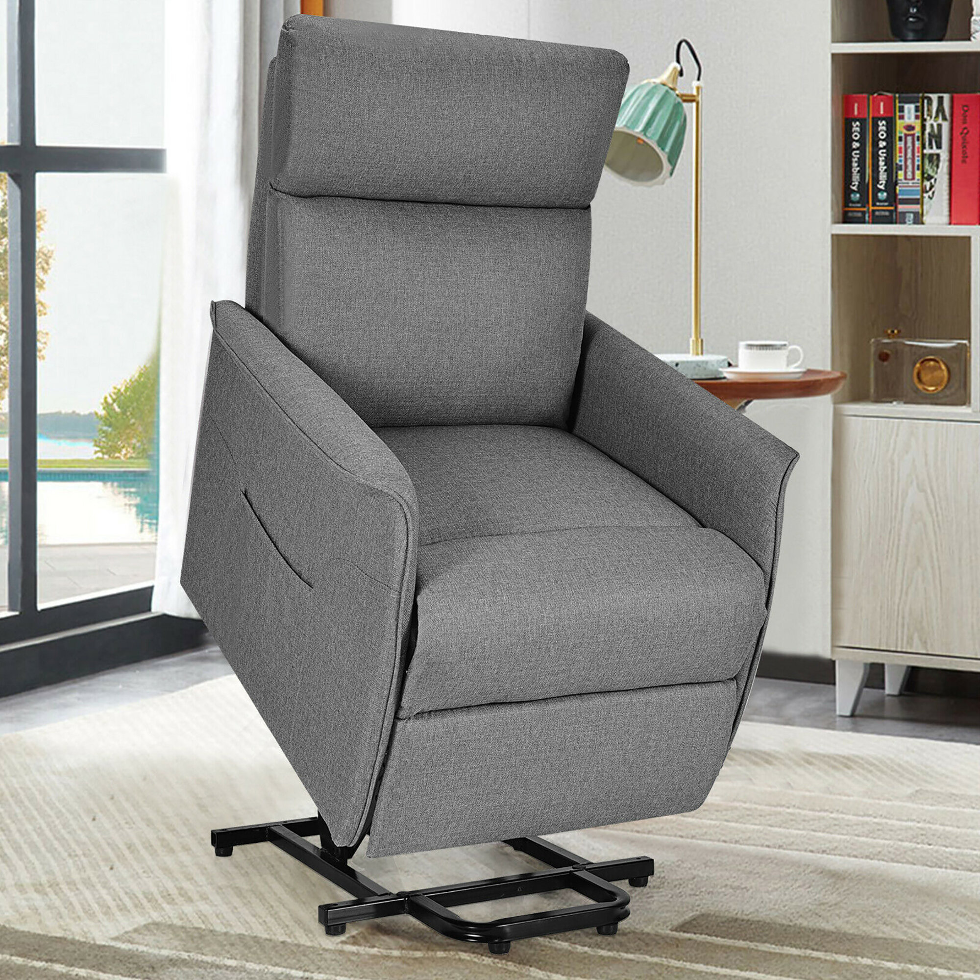 Latitude Run® Upholstered Massage Chair & Reviews | Wayfair