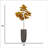 83'' Faux Maple Tree in Pot