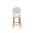 Classic Bistro Rattan Counter Stool – Backless Handcrafted Bar & Kitchen Seating, Indonesian-1513912198