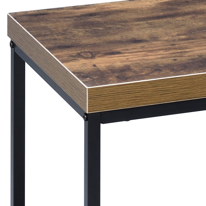 Rustic Tv Stand With Weathered Oak And Black, Fits Up To 60-Inch Tvs Industrial-Style In Black For Entertainment Area