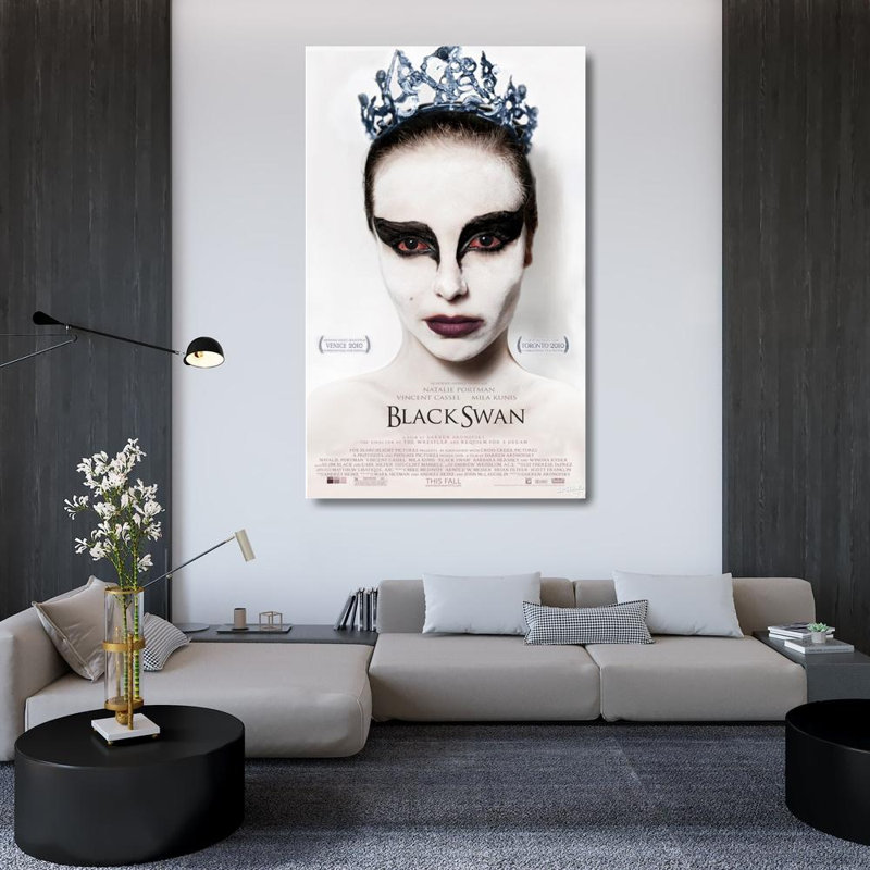 Black Swan, 48" H x 30" W